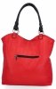 Torebka Damska Shopper Bag XL firmy Hernan Czerwona